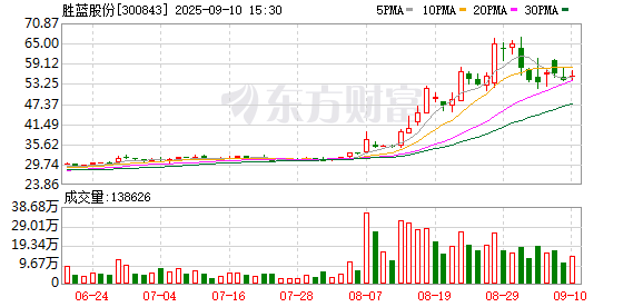 智策管家 胜蓝股份：可转债中签号出炉 共约7.01 万个
